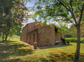 Farmhouse on a hill with swimming pool large garden and nice views